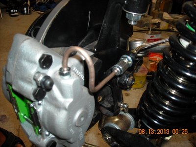 Left Front Suspension with bent Bundy Line.jpg and 